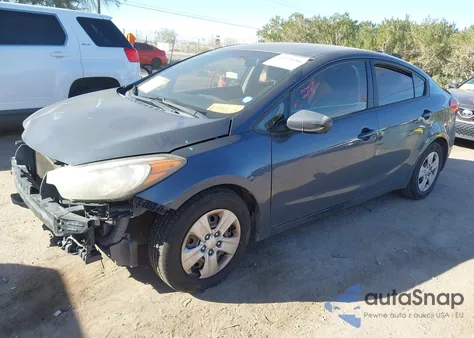 2016 Kia Forte Lx z USA, uszkodzony, nr VIN KNAFK4A68G5555030